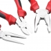 JOGO DE ALICATES 3 PCS CORTE/UNIVERSAL/BICO GEDORE RED