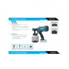 PISTOLA DE PINTURA A BATERIA 18V WESCO WS2342.9