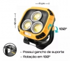 LANTERNA LED PORTATIL HOLOFOTE BM8527 REFLETOR MULTIFUNCIONAL BM-8527 BMAX 