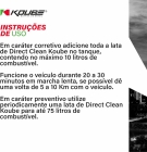 DIRECT CLEAN FLEX KOUBE 500ML LIMPEZA DE BICOS INJEÇÃO DIRETA