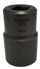 SOQUETE 36MM COM ENCAIXE 3/4 PARA PORCA DO CUBO DIANTEIRO DA S10 E BLAZER 4X4 CHIMONEK 11078